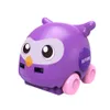 Multifunktionella dubbla lägen RC Mouse Car Owl Wireless Cartoon Animal Animal Form Hinder Undvikande barn Julleksaker RC CAR