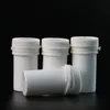 Plastflaska 15g kapselpulverbehållare påfyllningsbar tom potten dricker restvitt makeupverktyg F942 ENXLU