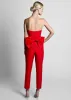 Setwell Diseñador Krikor Jabotian Monos rojos Vestidos de noche con falda desmontable Cariño Vestidos de baile Pantalones para mujeres por encargo