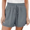 Shorts actifs femmes lâche décontracté couleur unie jambe large vêtements de nuit pour femmes ensemble Sexy