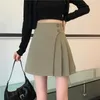 Юбки плиссированные юбки сексуальная короткая высокая талия эстетическая женщина 2023 Мода Женщины Женщины летняя одежда корейская уличная одежда Y2K 90 -е годы