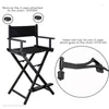 Camp Furniture Modern Portable Aluminum Chair With Headrest Makeup Artist Manager Folding For Better Rest Multifunction HY50CT