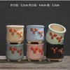 Donice doniczki 8pc mini soczysty garnek kwiatowy ceramiczny oddychany kciuki kwiaty garnek litops kwiatowy dom mini bonsai disted ogrodnictwo dekoracje r230620