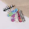 Nail Polishing Tool Manicure Kit Wood EVA Nail Files DIY Fingernail Trimming Art Nail Sanding Paper Filing Sticks F3427 Civne