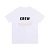 Marca de moda masculina T-shirt estampada Carta Padrão Manga curta Casual Solto T-Shirt Feminino Roupas de Casal de Rua Principal Tamanho Asiático M-2XL