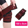 Knee Pads 1 Pair Wraps Fitness Weight Lifting Elastic Bandage Compression Support Sports Strap Protector Bands Pad