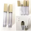 6ml Empty Lip Gloss Tube Gold Black Fashion Lipstick Lipgloss Tubes Bottles Women Make Up Packing Container F1305 Xjjlt