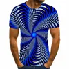 Camisetas masculinas com estampa tridimensional tops casuais masculinos divertidos 3D camisetas masculinas verão camisa com decote em O plus size streetwear 230619