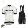 Radfahren Jersey Sets Scottful Pro Team Set Mann Sommer MTB Kleidung Kurzarm Ropa Ciclismo Outdoor Reiten Fahrrad Uniform 230620