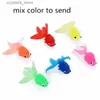 Goldfisch Weiche Gummi Gold Fisch Baby Bad Spielzeug Kunststoff Simulation Kleine Goldfisch Wasser Spielzeug Spaß Kinder Schwimmen Strand Spielzeug L230518