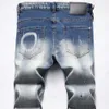 DSQ2 HEREN Cool Guy Jeans blauw Classic Man Hip Hop Rock Moto Mens Casual Design Ripped Skinny Denim Biker DSQ Jeans 1079 groot maat 40