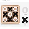 Puzzle 3D en bois XO Jeu d'échecs Bébé Montessori Jouets éducatifs Enfants Logique Pensée Formation Puzzles pour Enfants Entraînement Cérébral L230518