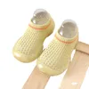 First Walkers Summer Baby Shoes Comfortable Breathable Mesh Soft Sole Indoor And Socks Children's Floor Toddler