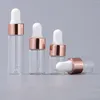 Le stockage met en bouteille le compte-gouttes 20Pcs compressible pour le liquide 2ML d'oeil d'emballage cosmétique