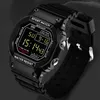 Inne zegarki Sanda Sports Watch Mężczyźni i kobiety Para Wodoodporna wojskowa zegarek wibracje Moda Analog Quartz Electronic Watch 230619