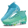 Autres articles de sport Arrivée Chaussures de football pour hommes HighTop Chaussures de football pour garçons Crampons d'entraînement anti-dérapants FGTF Taille large 3148 230619