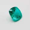 Losse Diamanten 1 Cushion Cut Synthese Colombia Emerald Stenen Hydrothermische Lab Grown Edelsteen voor Diy Sieraden Maken Ring 230619