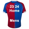 2023 24 Zaha Eze Mens Mens Soccer Jerseys J. Ayew Edouard Andersen Schlupp Mateta McArthur Olise Strona domowa 3rd piłka nożna dla dorosłych mundury