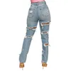 Shorts pour femmes Sexy Ripped Jeans Femme Baggy Femmes Denim Pantalon Trous Détruit Cassé Vintage Femme Pantalon Distressed Designer 230619