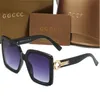 2023 Designer Luxury Womans Ggities Solglasögon Mens Ggities Sun Glasögon UV -skydd Män Eglasglas Gradient Metal gångjärn Fashion Women Spectakles With Box