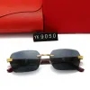 Designer Sunglasses Top Quality Pilot Men Women Sunglass des lunettes de soleil With Case and Box Good for Resell