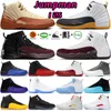 Hommes Jumpman 12 Basketball Chaussures 12s Années Varsity Eastside Golf University Bleu A Ma Manière Triple Blanc Noir Floral Cherry Taxi Hommes Sport Femmes Baskets Baskets