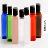 Simple 50ml(1 2/3OZ) Assorted Color Refilling Plastic PET Bottle Square Sample Bottles with Easy Flip Cap Wholesale