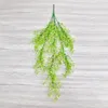 Fleurs décoratives 5PCS 80cm Long Artificielle Admiralty Willow Vine Maison Jardin Fête De Mariage Tenture Guirlande Décor Vert Faux Plantes