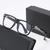 TR Retro Square Frame Glasses Men's and Women's Fashion Trend Anti-blue Light Mirror