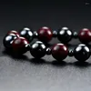 Collane con ciondolo Semplice collana di perle di ematite magnetica classica per donna Uomo regalo di gioielli per la cura della terapia nera