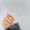 False Nails 500pcs XXL Long Sharp Stiletto False Nail Tips for Extension Manicure Half Cover Nail Tips No C Cruve Quick Building Mold 230619