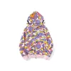 Top Vakmanschap Heren Hoodies ontwerper Mannen Vrouwen full zip tie dye Sweatshirts vrouwen Camouflage jas Rits mode sportkleding Merk hooded jassen Maat M-3XL