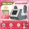 14 Tesla 6000W Body Shaping Muscle Machine Peso elettromagnetico EMSzero Sculpt 2/4/5 Maniglie NEO Stimolatore muscolare Fat Burning Sculpting Machine