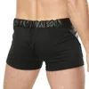 Cuecas masculinas plus size sexy de couro boxer shorts Lingerie Homme gay jockstrap exótico masculino preto frontal com zíper boxers de vinil cuecas