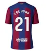 2023 2024 LEWANDOWSKI maglie da calcio 23 24 ANSU FATI BARCELLONAS PEDRI GAVI FERRAN RAPHINHA F. DE JONG DEST DEMBELE Camisetas kit da uomo