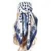 Schals Seidenschal Für Haarband Zubehör Kopfbedeckung Foulard Weibliches Kopftuch Frauen Sac De Luxe Femme Stirnbänder Bandana Kopftuch