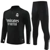 Kinder-Fußball-Trainingsanzug-Sets Real Madrid TRAININGSANZUG-Set 22 23 24 Herren- und Kinder-Fußballausrüstung Chandal Futbol Survêtement Madrid Trainingsanzug Fußballjacke