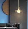 Pendant Lamps Copper Northern Europe Small Chandelier Classic Theme Restaurant Bar LED Light For Clothing Shop Canteen Living-Room Bedside