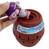 Novità Giochi Divertenti Novità Bambini Bambini Divertente Gioco fortunato Gadget Barzellette Tricky Pirate Barrel Game NTDIZ1040 230619