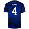 Pulisic 2023 Soccer Jerseys Reyna Aaronson Weah Acosta Mckennie 23 24 Maillot De Futol Ferreira Dest Morgan Adam Usas Football Shirt