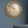 Väggklockor modern digital klocka minimalistisk avancerad elektronisk lyxig koppar kreativ reloj de pared para sala rum dekor