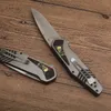 New Arrival F60 Assisted Flipper Folding Knife 3Cr13Mov Satin Blade Stainless Steel Handle Outdoor Camping Hiking Fishing Survival Tactical Knives