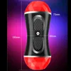 Sex Toy Massager Male Masturbator Cup Realistic Vagina Blowjob Manual Airplane Toys Tool for Men Adult Product