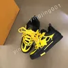 Hot Luxury Designer Men Causal Shoes Fashion Donna Leather Lace Up Platform Sole Sneakers Bianco Nero uomo donna