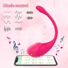 Massager Wireless App remoto vibrante uovo uovo clitoride Vagina mastubatore g-spot spot mutandine dildo per ragazze 18