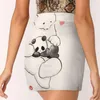 Jupes Panda Thérapie Tendance Mode Jupe Été Imprimé Femmes Sport Double Couche Athlétique Saint Valentin Polaire