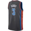 Ny säsong basket tröja 2 shai gilgeous-alexander alekseej pokusevski chet holmgren 5 Luguentz Dort 3 Josh Giddey Robinson Dieng Custom Mens Kids Size S-xxxl