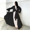 Vêtements Ethniques Ramadan Eid Tunique Manches Bouffantes Cardigan Musulman Abayas Kimono Musulmane Dubaï Mode Robe Musulmane Service De Culte Arabe wy701 230620