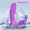 Masseur collier en perles Simulation Phallus vibrateur adulte point G orgasme réaliste poussée Clitoris stimulateur produit érotique