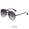 Top Original Owolesale Dita Sunglasses Интернет -магазин Punk Double Beam Персонализированный 2023 Новый пилот Metal Street Photo